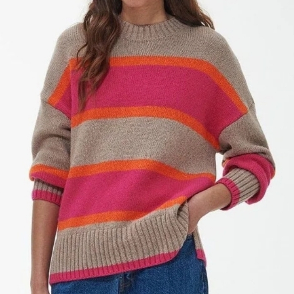 Barbour Cotton Wool Blend Samphire Knit Jumper 4